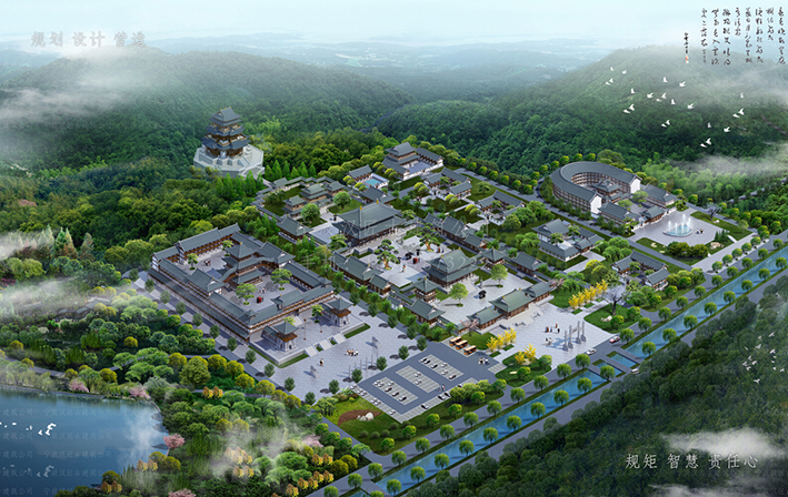 寺廟設(shè)計(jì)效果圖制作，領(lǐng)略最新3D渲染技術(shù)的魅力