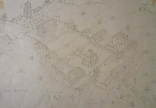 傳統(tǒng)寺廟規(guī)劃設(shè)計(jì)及寺院圖紙分析