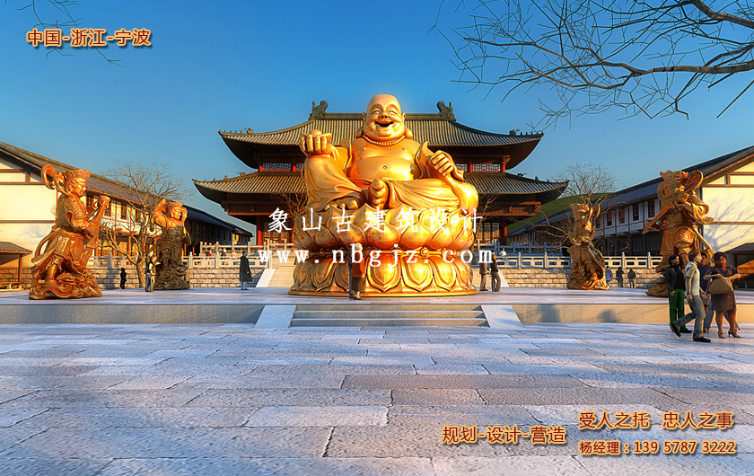 福緣禪寺古建筑工程施工圖規(guī)劃設計